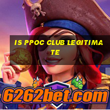 is ppoc club legitimate