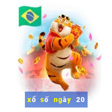 xổ số ngày 20 tháng 12