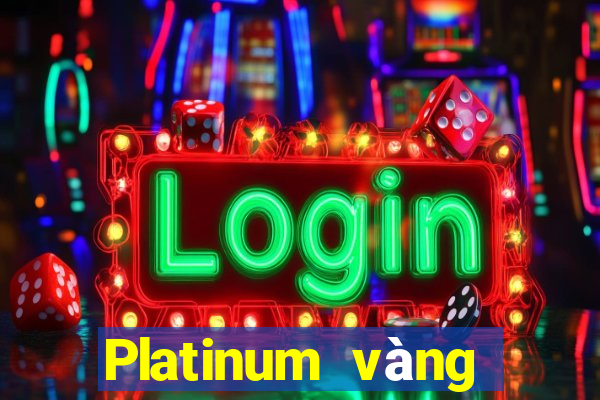 Platinum vàng thả trang wed