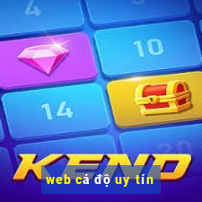 web cá độ uy tín