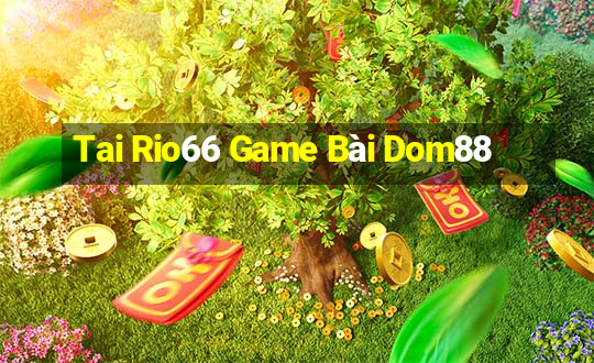 Tai Rio66 Game Bài Dom88