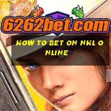 how to bet on nhl online