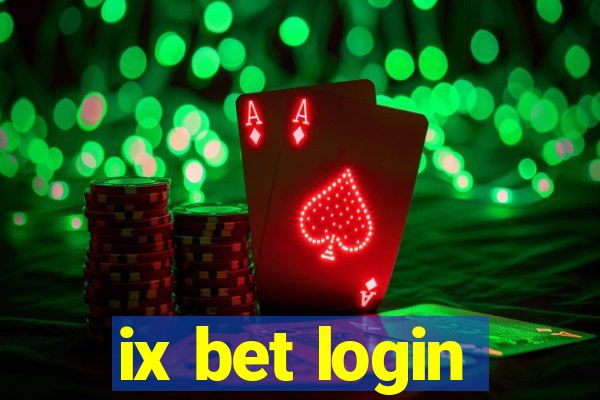 ix bet login