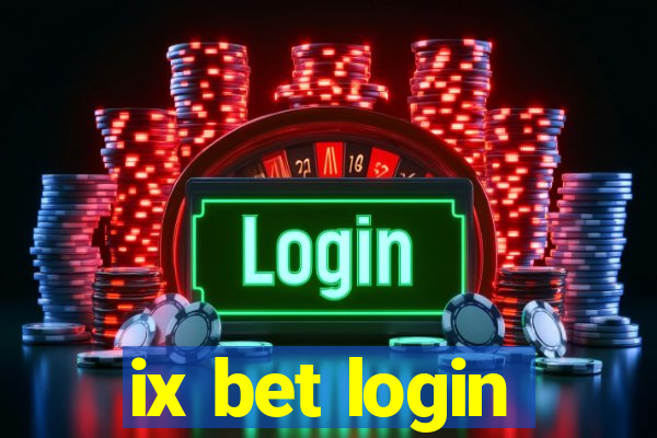 ix bet login