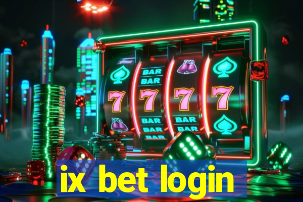 ix bet login