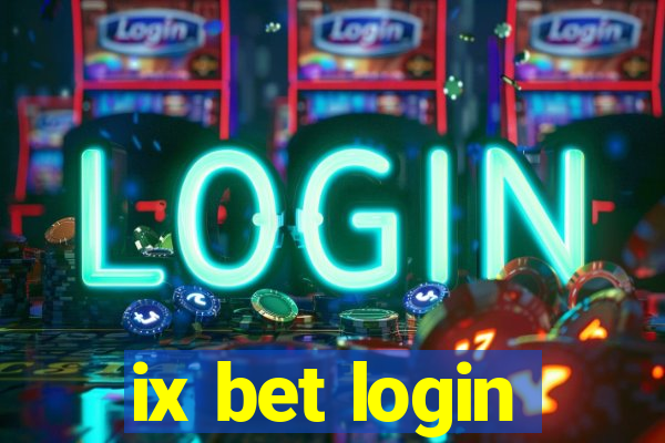 ix bet login