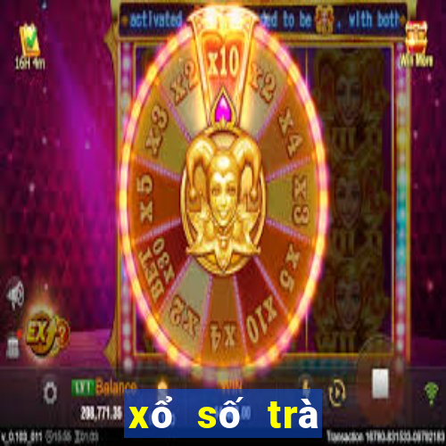 xổ số trà vinh 22 tháng 12