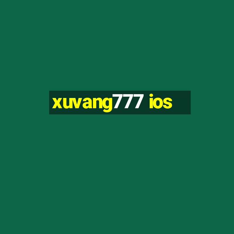 xuvang777 ios