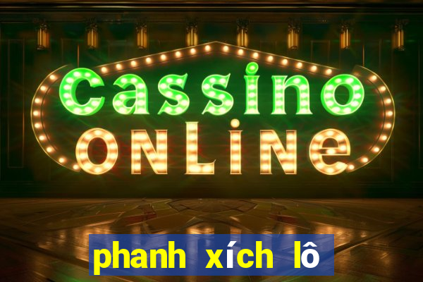 phanh xích lô là gì