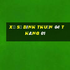 xổ số bình thuận 04 tháng 01