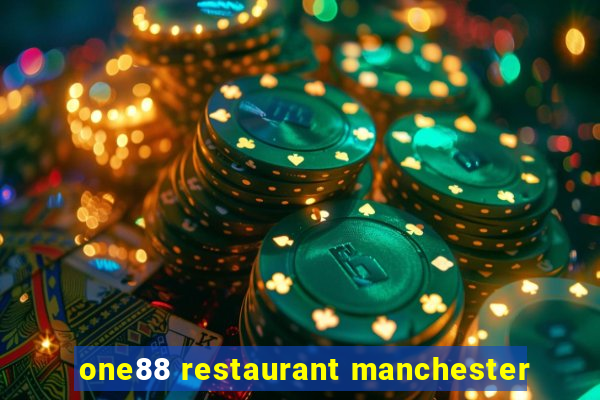 one88 restaurant manchester