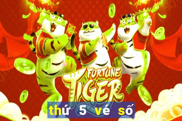 thứ 5 vé số đài nào