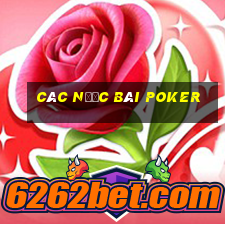 các nước bài poker