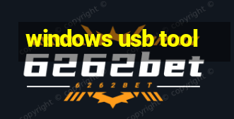 windows usb tool