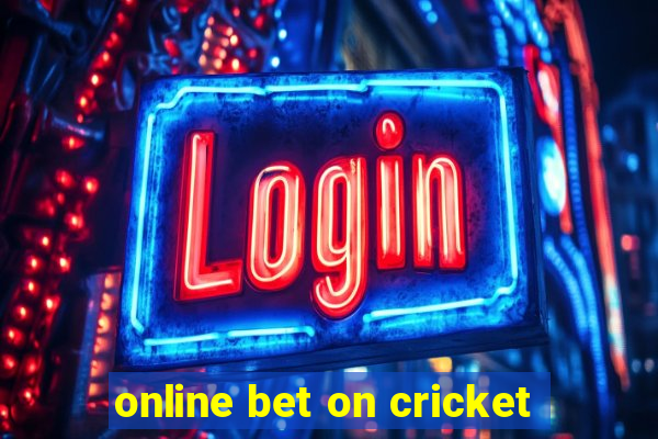 online bet on cricket