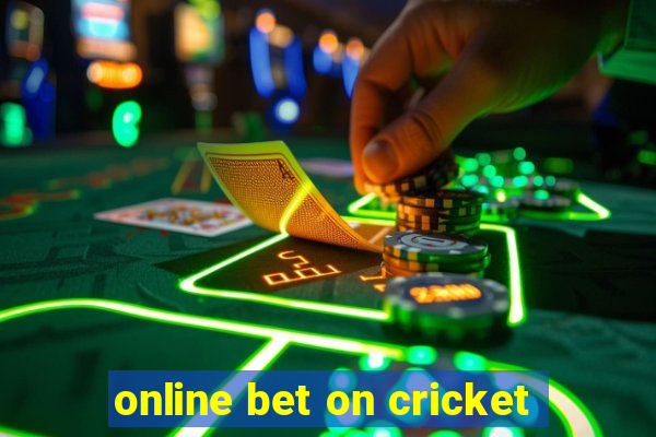 online bet on cricket