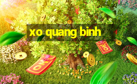 xo quang binh