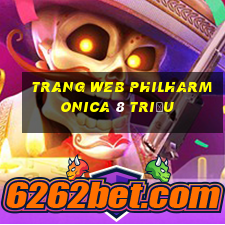 Trang web Philharmonica 8 triệu