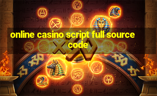 online casino script full source code