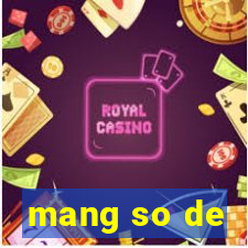 mang so de