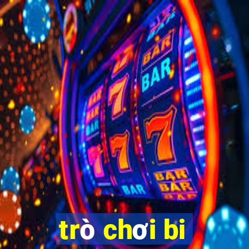 trò chơi bi