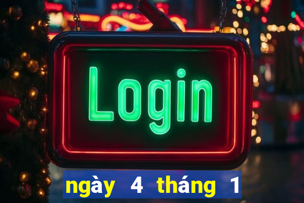 ngày 4 tháng 1 xổ số bình thuận