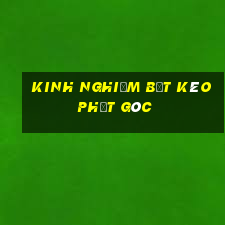 kinh nghiệm bắt kèo phạt góc