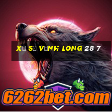 xổ số vĩnh long 28 7