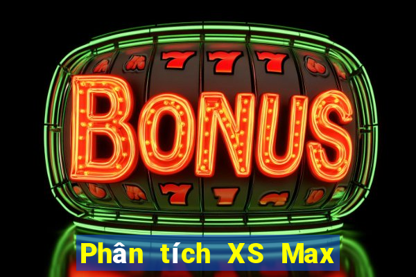 Phân tích XS Max 4D thứ hai