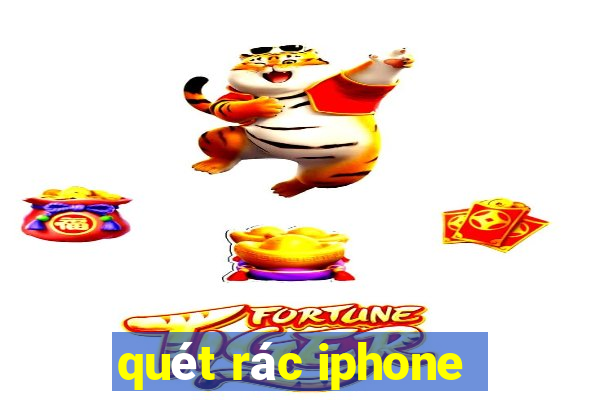 quét rác iphone