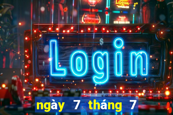 ngày 7 tháng 7 xổ số trà vinh