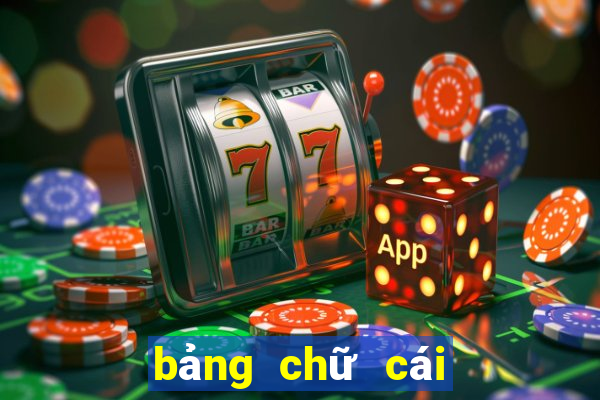 bảng chữ cái việt nam