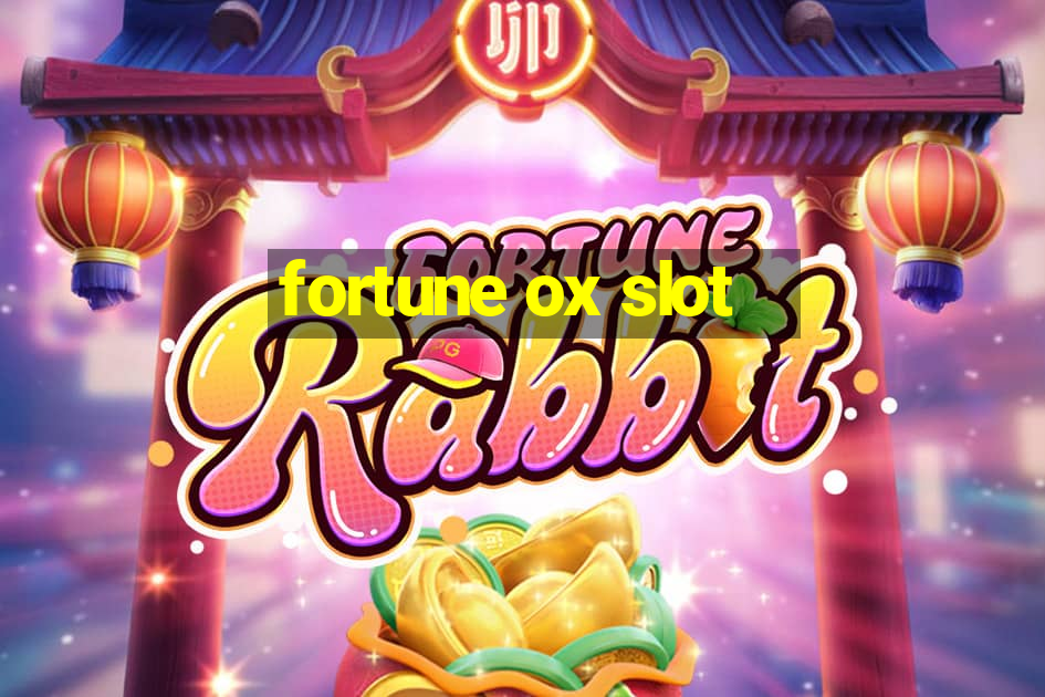 fortune ox slot