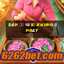 dàn đề 10 số khung 3 ngày