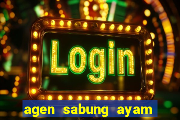 agen sabung ayam dan slot