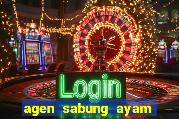 agen sabung ayam dan slot