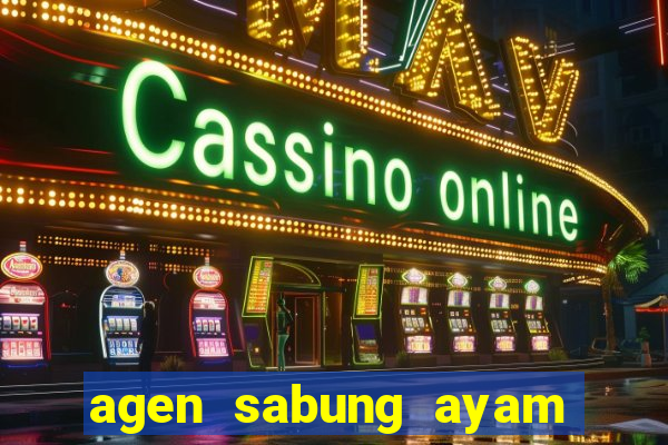 agen sabung ayam dan slot