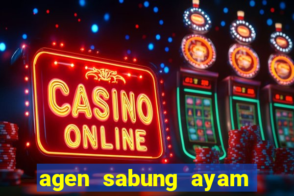 agen sabung ayam dan slot