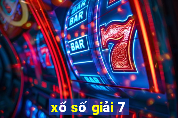 xổ số giải 7