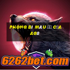 Phong bì màu đỏ của ag8