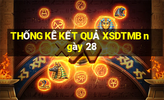 THỐNG KÊ KẾT QUẢ XSDTMB ngày 28