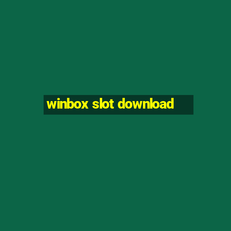 winbox slot download