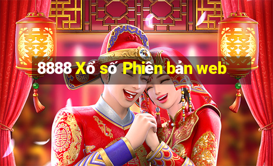 8888 Xổ số Phiên bản web