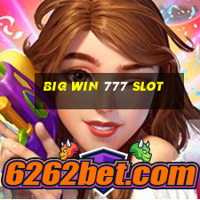 big win 777 slot