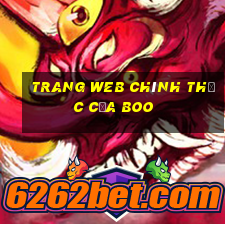 Trang web chính thức của BOO