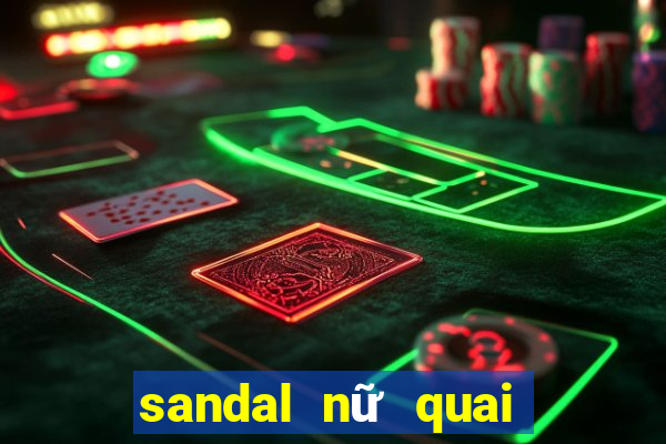 sandal nữ quai ngang đế bệt