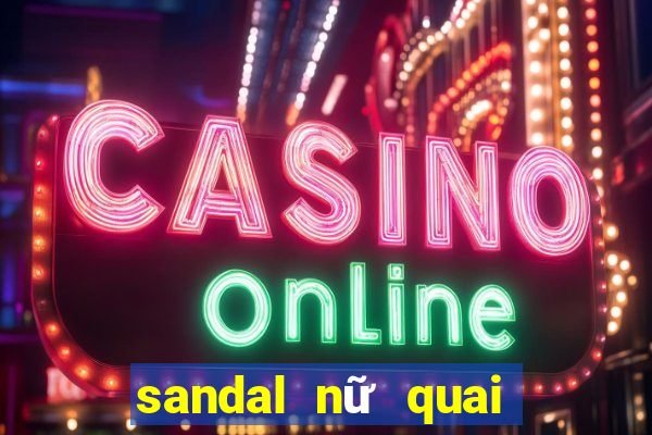 sandal nữ quai ngang đế bệt