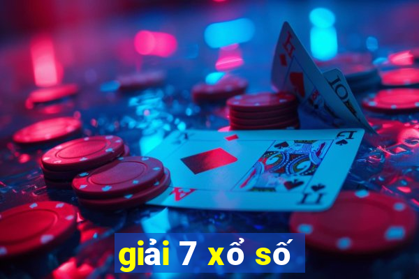 giải 7 xổ số