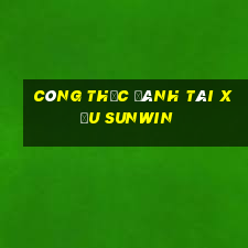 công thức đánh tài xỉu sunwin