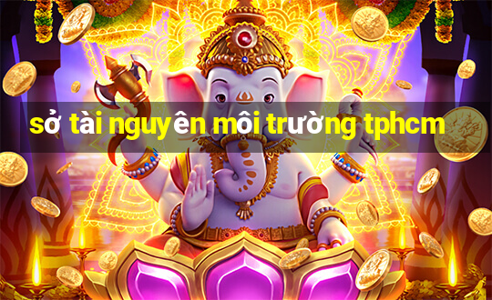 sở tài nguyên môi trường tphcm